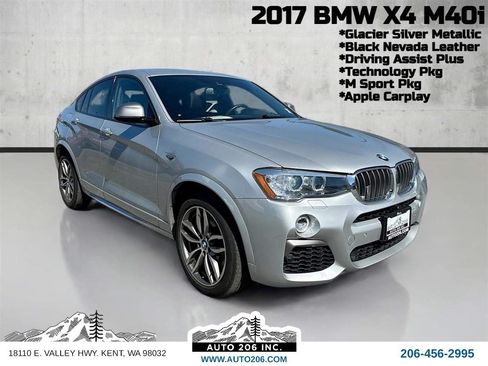 Used 2017 BMW X4 M40i image 1