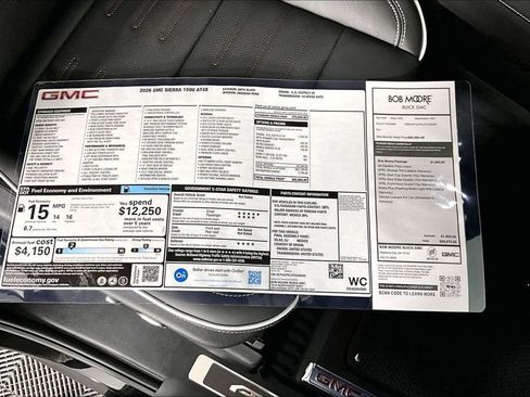 New 2026 GMC Sierra 1500 AT4X AWD/4WD image 14
