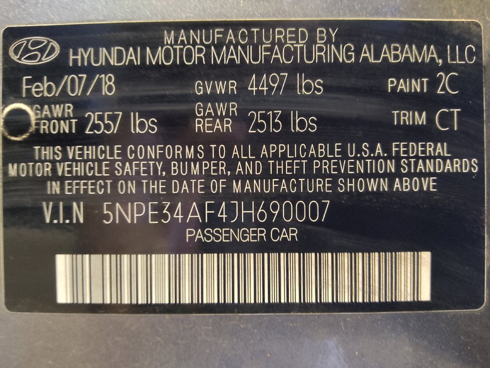 Used 2018 Hyundai Sonata SEL w/ Tech Package 02 FWD image 33