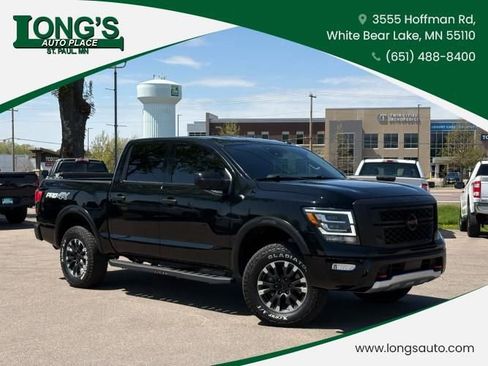 Used 2021 Nissan Titan PRO-4X w/ Off Road Protection Package AWD/4WD image 1