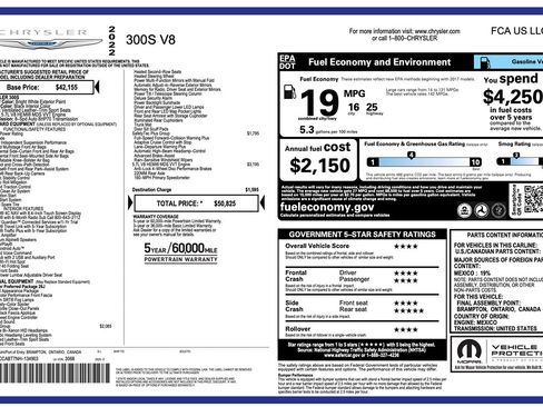 Used 2022 Chrysler 300 S w/ Comfort Group RWD image 2