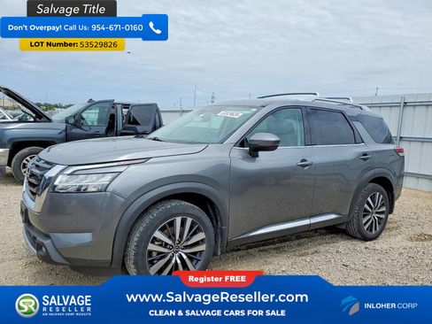 Used 2022 Nissan Pathfinder Platinum w/ Cargo Package AWD/4WD image 1