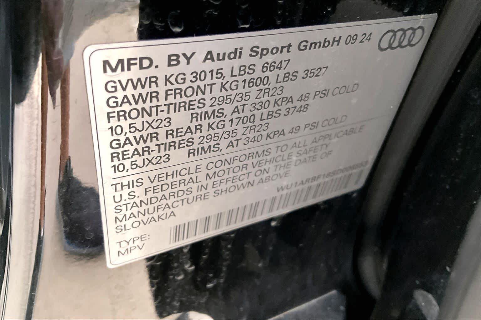 Used 2025 Audi RS Q8 performance AWD/4WD image 33