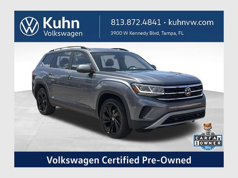 Used 2023 Volkswagen Atlas SE w/ Panoramic Sunroof Package FWD image 1