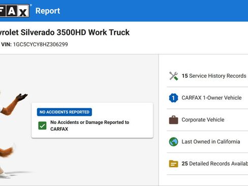 Used 2017 Chevrolet Silverado 3500 W/T w/ WT Convenience Package RWD image 4