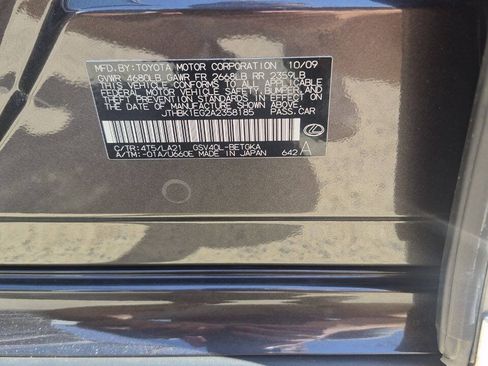 Used 2010 Lexus ES 350 w/ Preferred Accessory Package FWD image 23