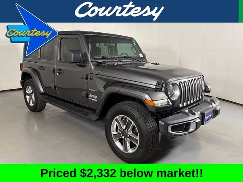 Used 2020 Jeep Wrangler Unlimited Sahara AWD/4WD image 1