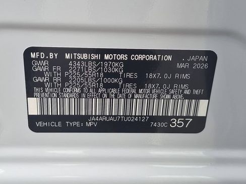 New 2026 Mitsubishi Outlander Sport ES AWD/4WD image 36