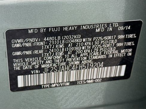 Used 2015 Subaru Forester 2.5i Limited AWD/4WD image 12