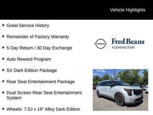 Used 2025 Kia Carnival SX FWD image 5