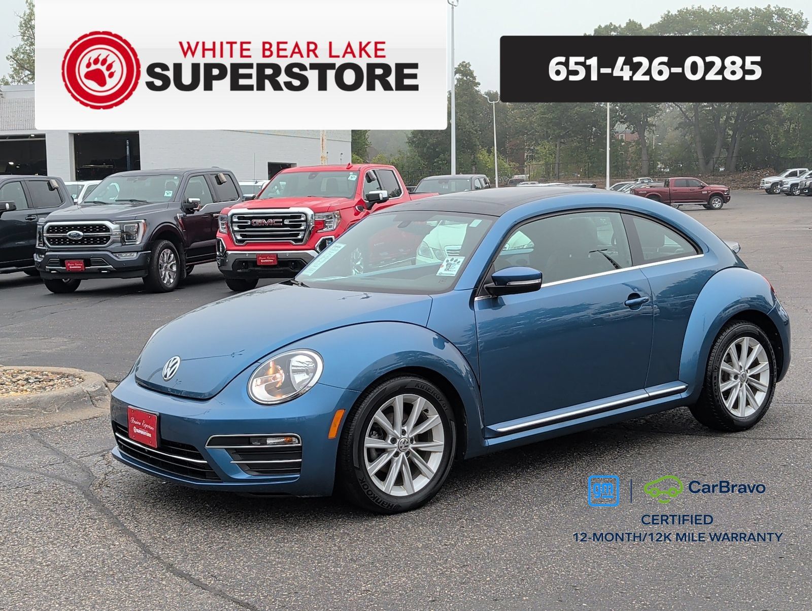 Used 2019 Volkswagen Beetle 2.0T SE FWD image 1