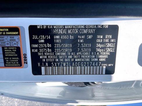 Used 2014 Hyundai Santa Fe Sport 2.0T w/ Technology Package 05 image 3