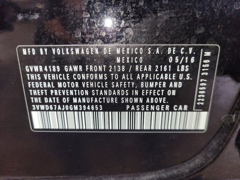 Used 2016 Volkswagen Jetta SE FWD image 33