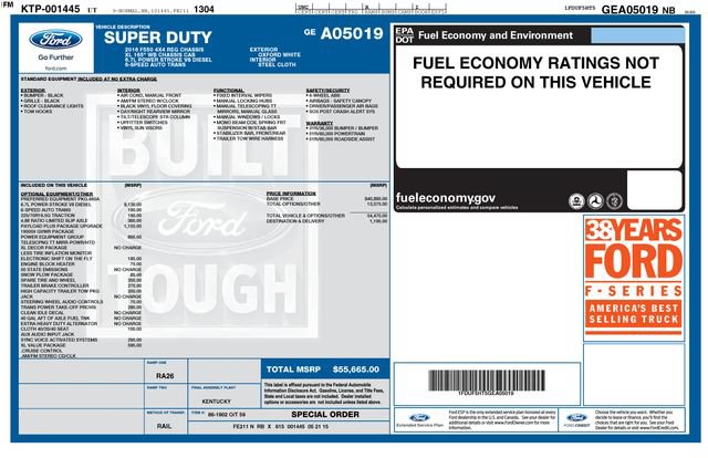 Used 2016 Ford F550 4x4 Regular Cab Super Duty image 3