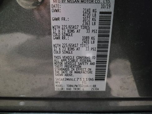 Used 2020 Nissan Rogue S image 33