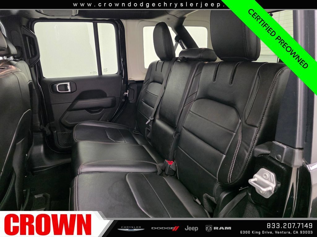 Certified 2022 Jeep Wrangler Unlimited Sahara w/ Safety Group AWD/4WD image 16