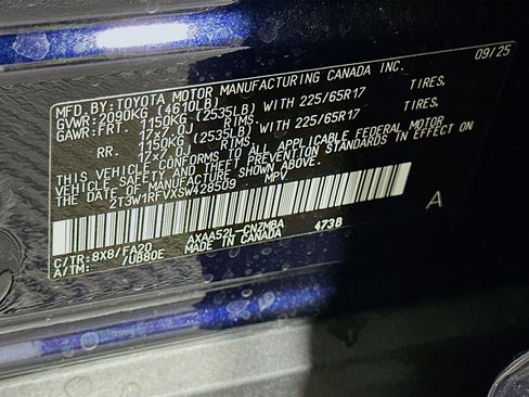 Used 2025 Toyota RAV4 XLE w/ Convenience Package image 12