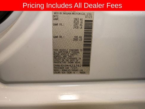 Certified 2023 Nissan Altima 2.5 SR w/ SR Premium Package FWD image 21