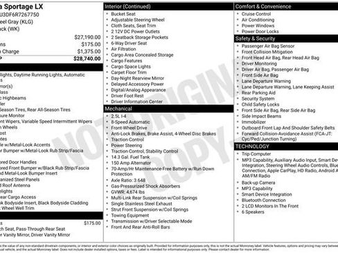 Used 2024 Kia Sportage LX image 11