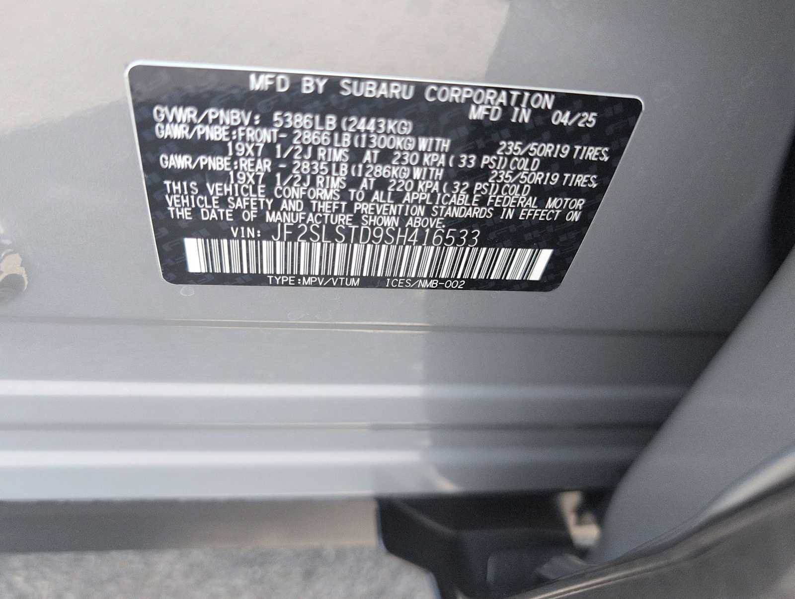 Certified 2025 Subaru Forester Touring AWD/4WD image 33