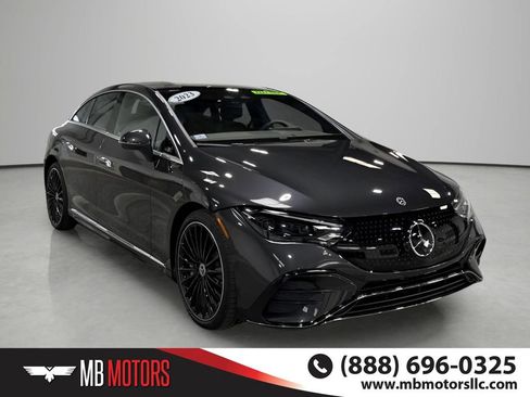 Used 2023 Mercedes-Benz EQE 350+ 4MATIC Sedan w/ Pinnacle Trim Package image 3