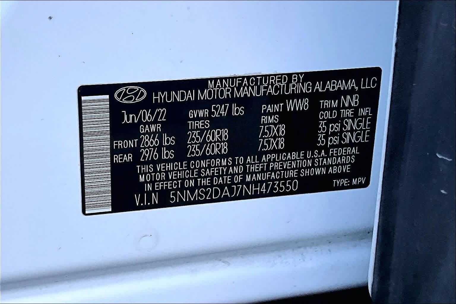 Used 2022 Hyundai Santa Fe SEL AWD/4WD image 34