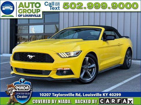 Used 2015 Ford Mustang Convertible w/ Equipment Group 051A image 1