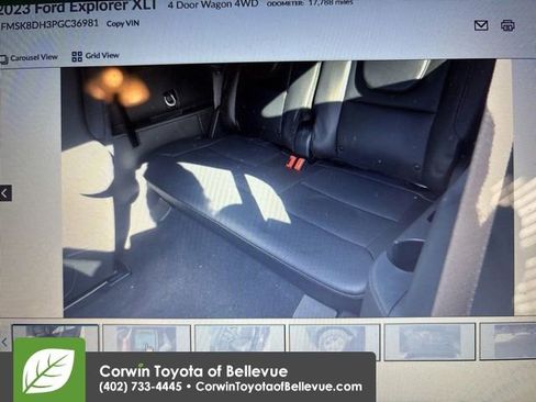 Used 2023 Ford Explorer XLT w/ Equipment Group 202A image 14