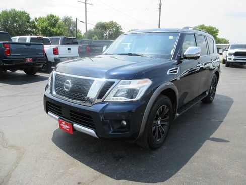 Used 2017 Nissan Armada Platinum w/ Captain Seat Package AWD/4WD image 10