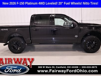 New 2026 Ford F150 Platinum w/ Equipment Group 702A High