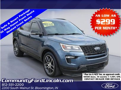 Used 2019 Ford Explorer Sport w/ Ford Safe & Smart Package