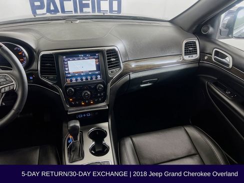 Used 2018 Jeep Grand Cherokee Overland AWD/4WD image 28