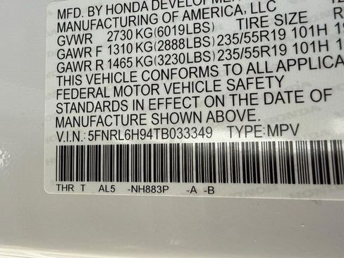 New 2026 Honda Odyssey Elite image 19