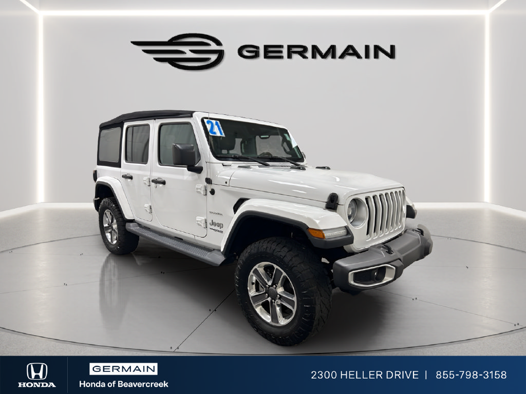 Used 2021 Jeep Wrangler Unlimited Sahara AWD/4WD image 1