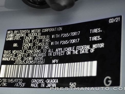 Used 2021 Toyota 4Runner Trail Special Edition image 45