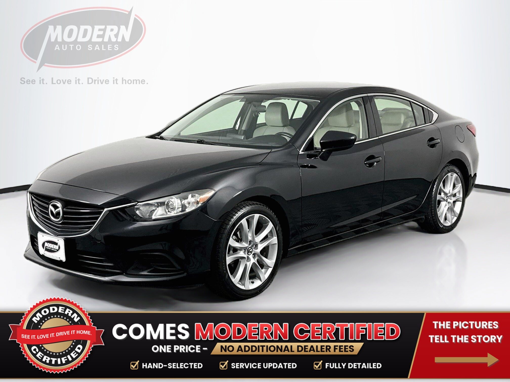 Used 2016 MAZDA MAZDA6 Touring FWD image 1