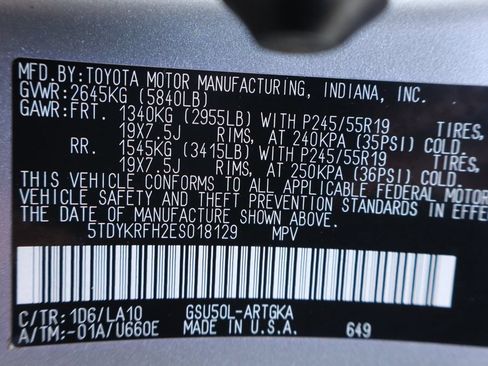 Used 2014 Toyota Highlander Limited FWD image 48