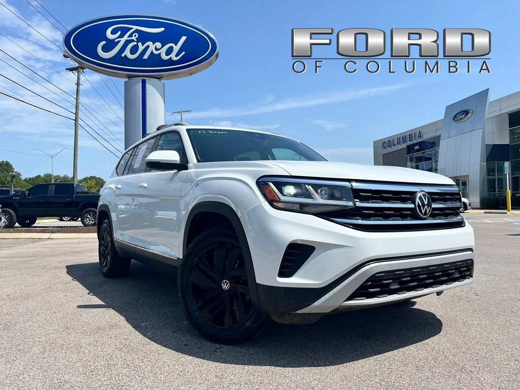 Used 2021 Volkswagen Atlas SEL FWD image 1