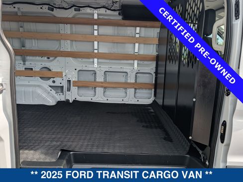 Certified 2025 Ford Transit 250 Low Roof w/ Exterior Upgrade Package RWD image 14