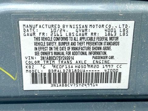 Used 2025 Nissan Sentra SV image 22