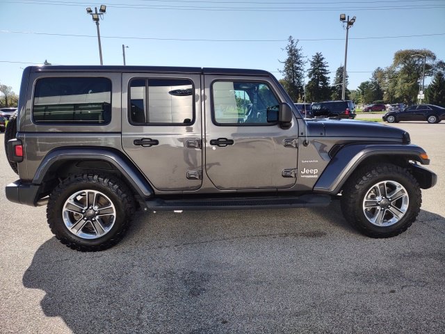 Used 2019 Jeep Wrangler Unlimited Sahara w/ Uconnect 4C Nav & Sound Group AWD/4WD image 6