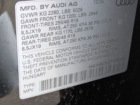 New 2026 Audi Q3 quattro 2.0T image 16