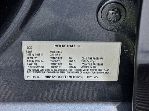Used 2021 Tesla Model Y Long Range AWD/4WD image 12