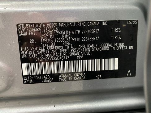 Used 2025 Toyota RAV4 XLE AWD/4WD image 30