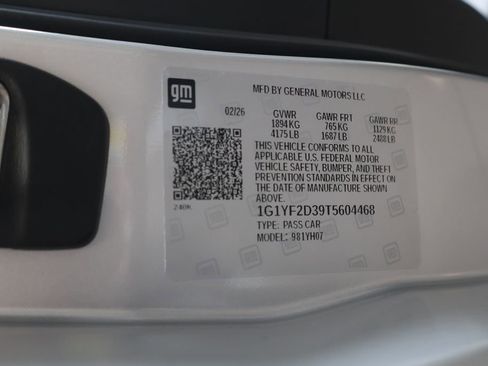 New 2026 Chevrolet Corvette Z06 w/ Z07 Performance Package image 48