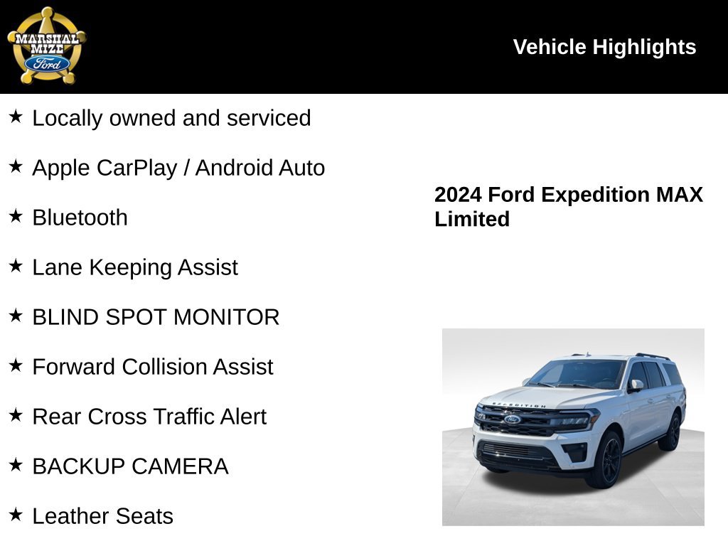 Used 2024 Ford Expedition Max Limited AWD/4WD image 2