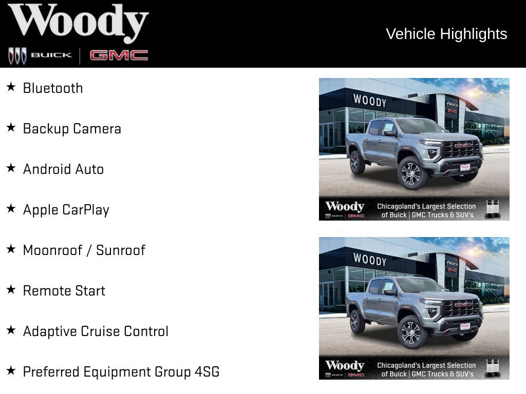 New 2026 GMC Canyon AT4 w/ Technology Plus Package AWD/4WD image 3