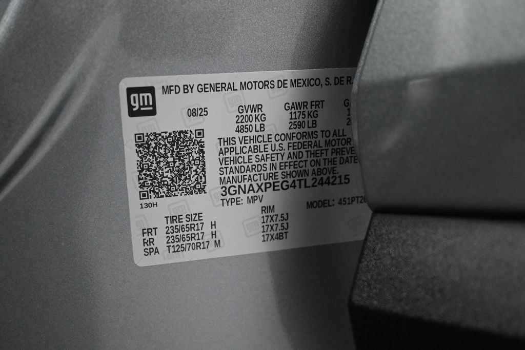 Certified 2026 Chevrolet Equinox LT AWD/4WD image 15
