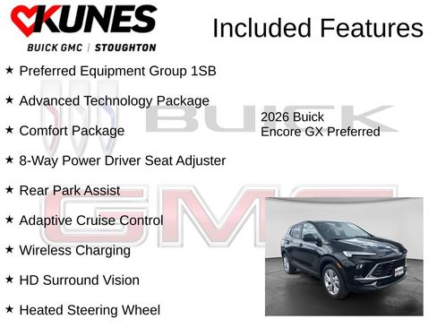 New 2026 Buick Encore GX Preferred w/ Advanced Technology Package FWD image 2