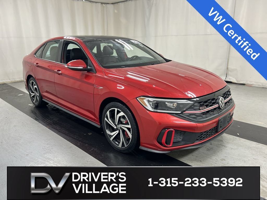 Certified 2023 Volkswagen Jetta GLI Autobahn FWD image 1